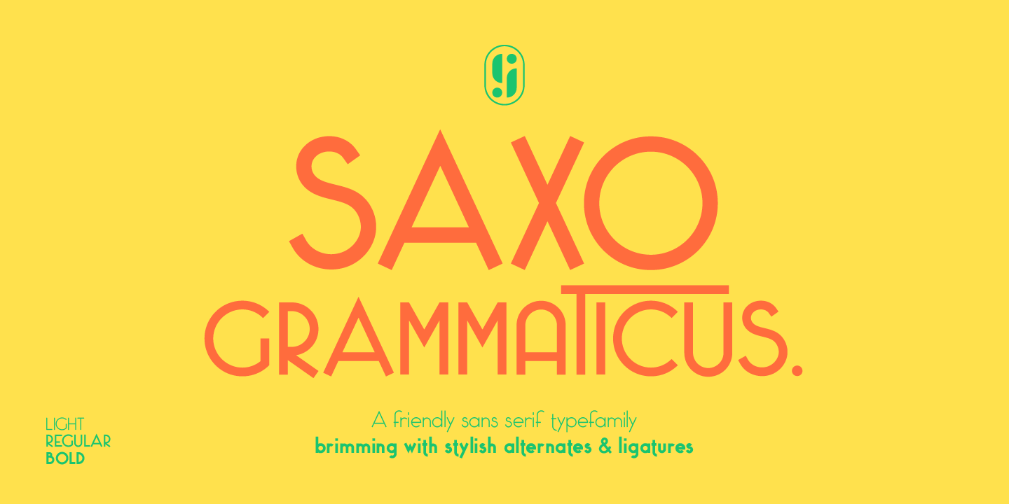 Przykładowa czcionka Saxo Grammaticus #1